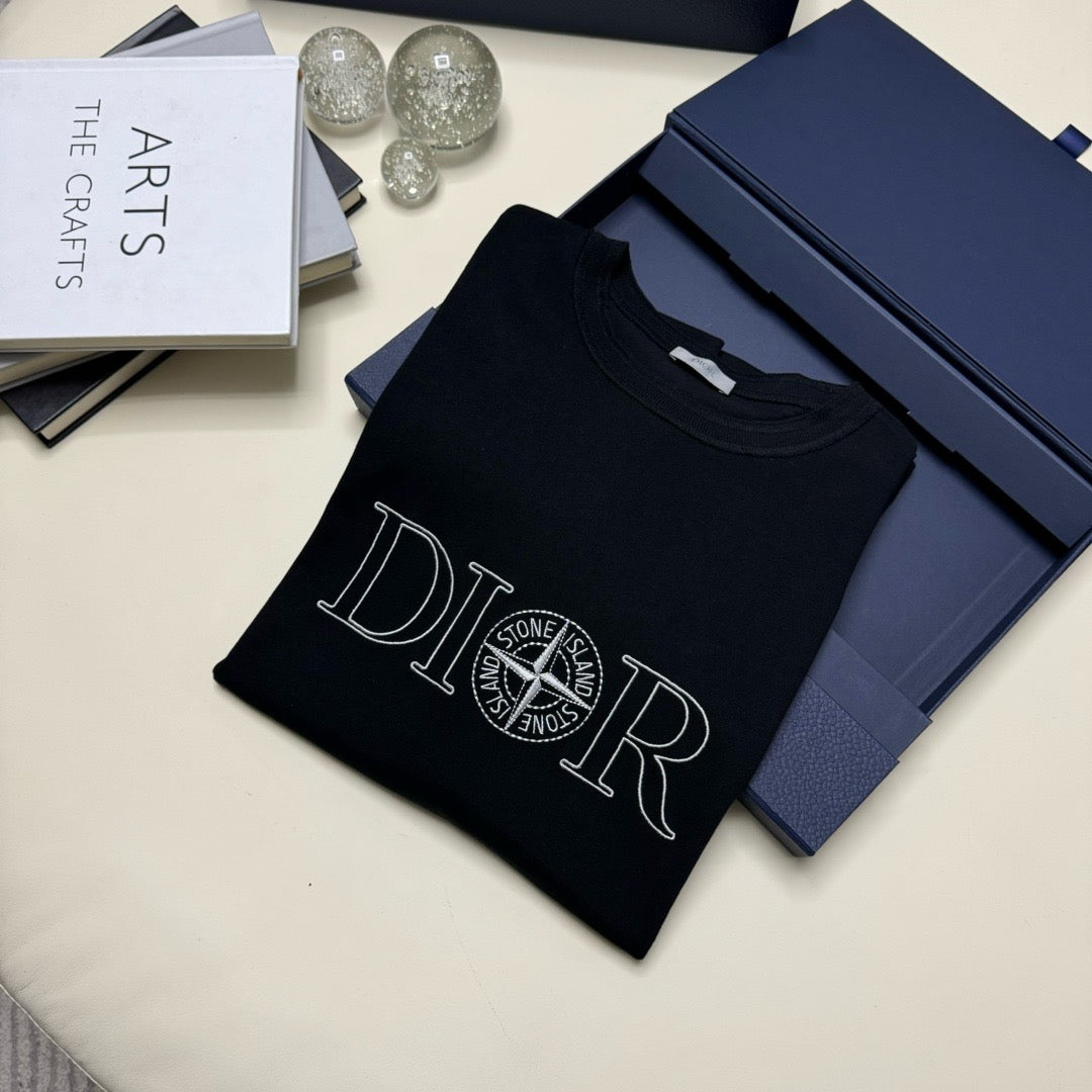 DIOR AND STONE ISLAND T-Shirt, Oversized Fit