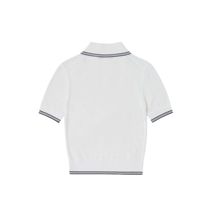 Miu Miu Cotton jersey polo shirt