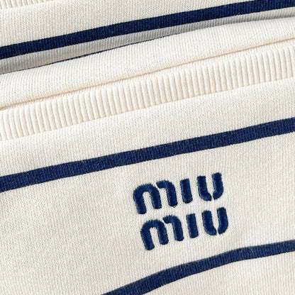 Miu Miu Cotton Fleece Shorts