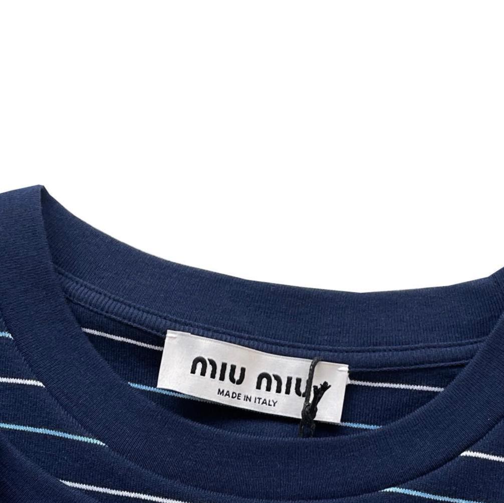 Miu Miu Cotton Jersey T-shirt