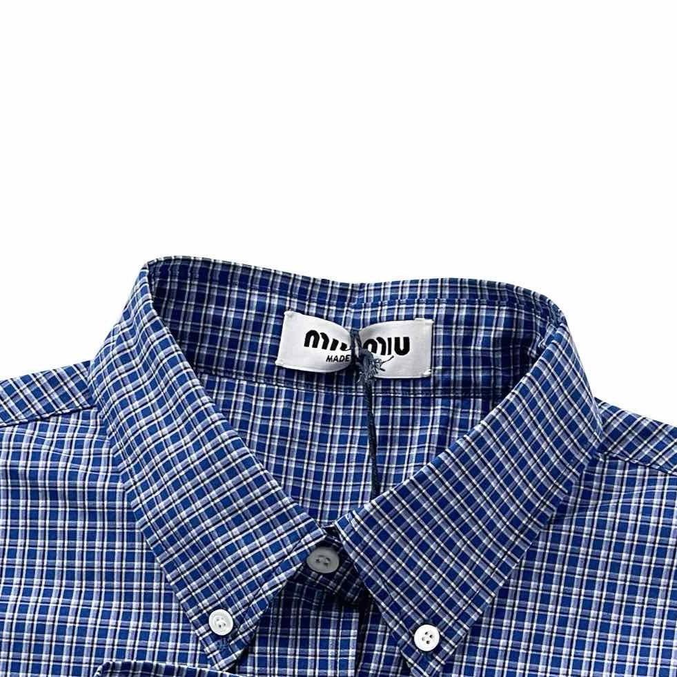 Miu Miu Checked Shirt