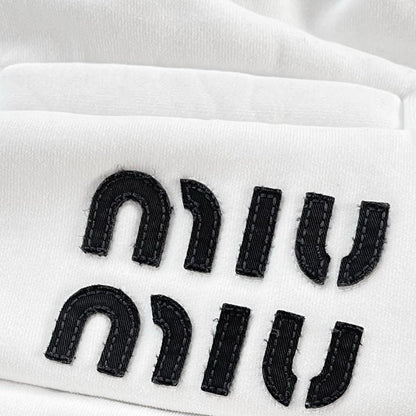 Miu Miu Cotton Fleece Pants