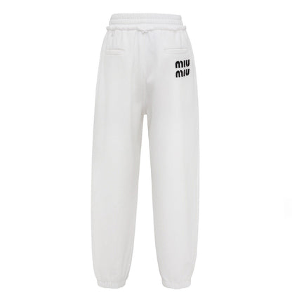 Miu Miu Cotton Fleece Pants