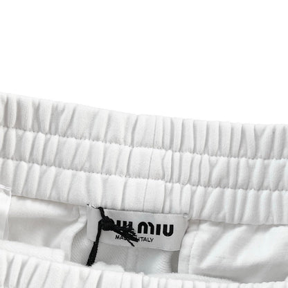 Miu Miu Cotton Fleece Pants