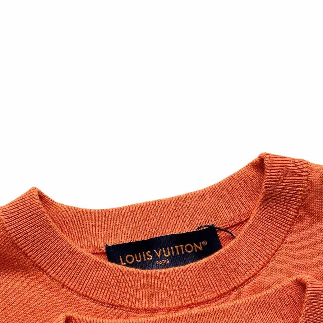 Louis Vuitton Short-Sleeved Cotton Crewneck