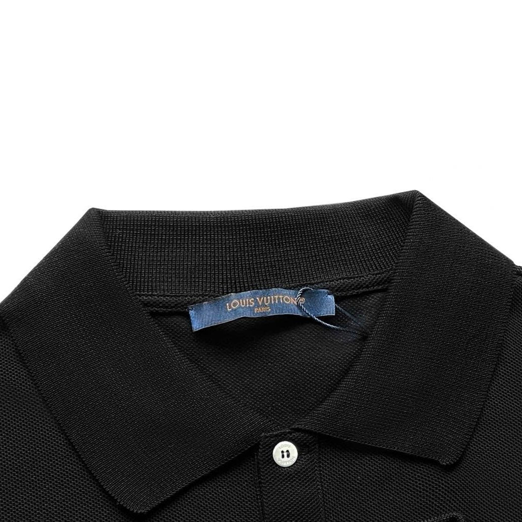 Louis Vuitton Short-Sleeved Cotton Polo Shirt