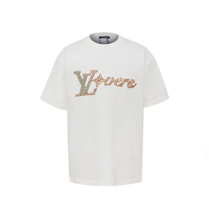 Louis Vuitton Embroidered Short-Sleeved T-Shirt