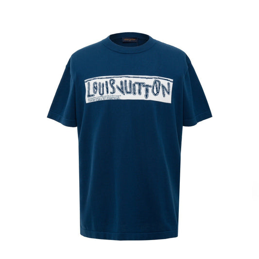 Louis Vuitton Short-Sleeved Cotton Crewneck