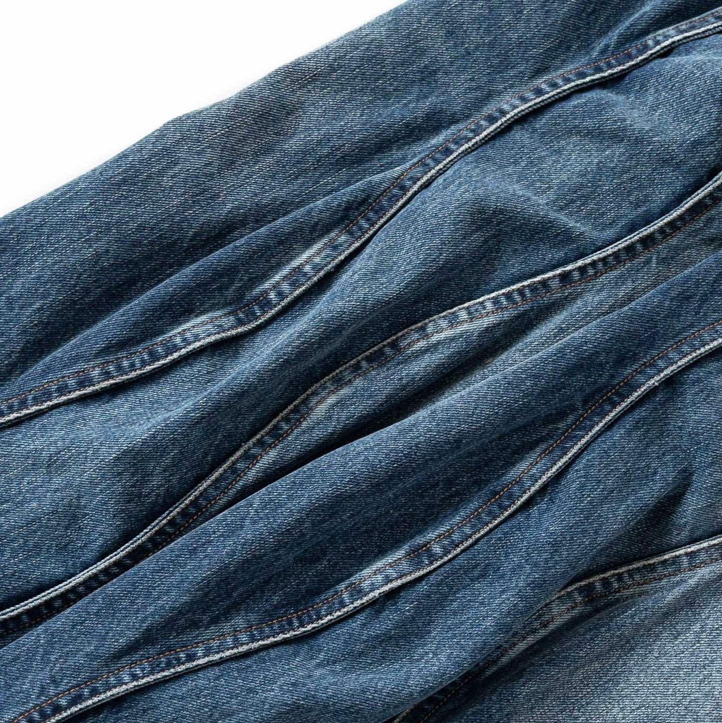 Louis Vuitton Wavy Baggy Denim Jeans