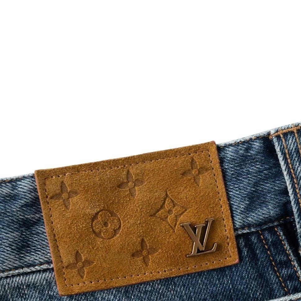 Louis Vuitton Wavy Baggy Denim Jeans