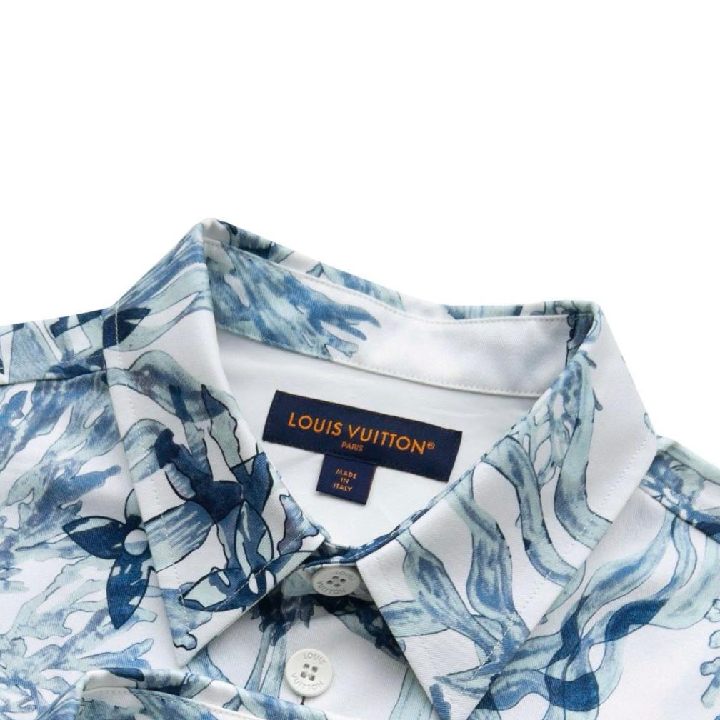 Louis Vuitton Printed Cotton Overshirt