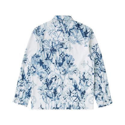 Louis Vuitton Printed Cotton Overshirt