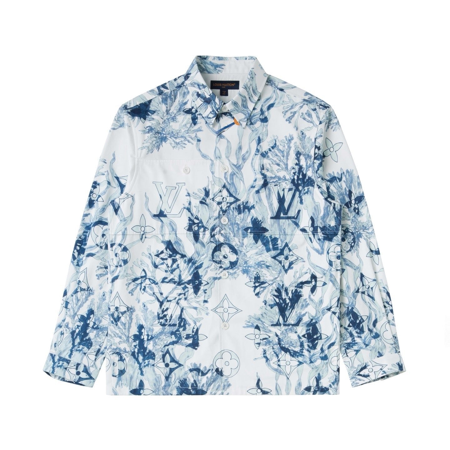 Louis Vuitton Printed Cotton Overshirt