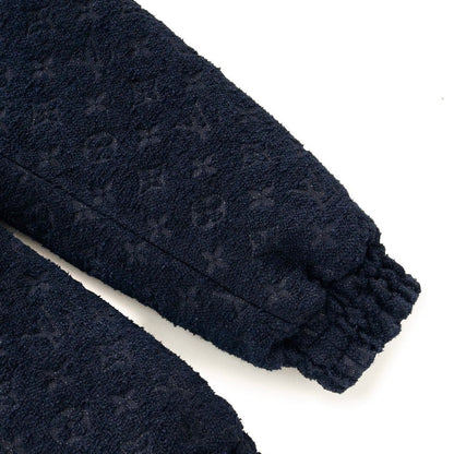 Louis Vuitton Monogram Wool Bouclette Zipped Blouson