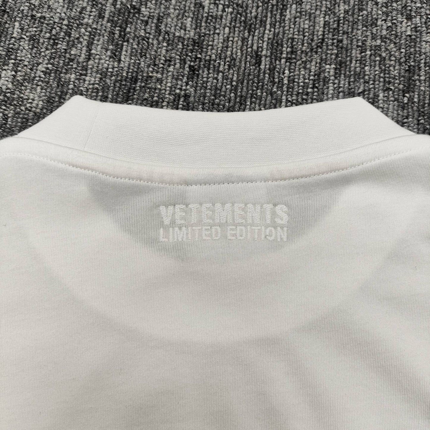 VETEMENTS White 'Limited Edition' T-Shirt