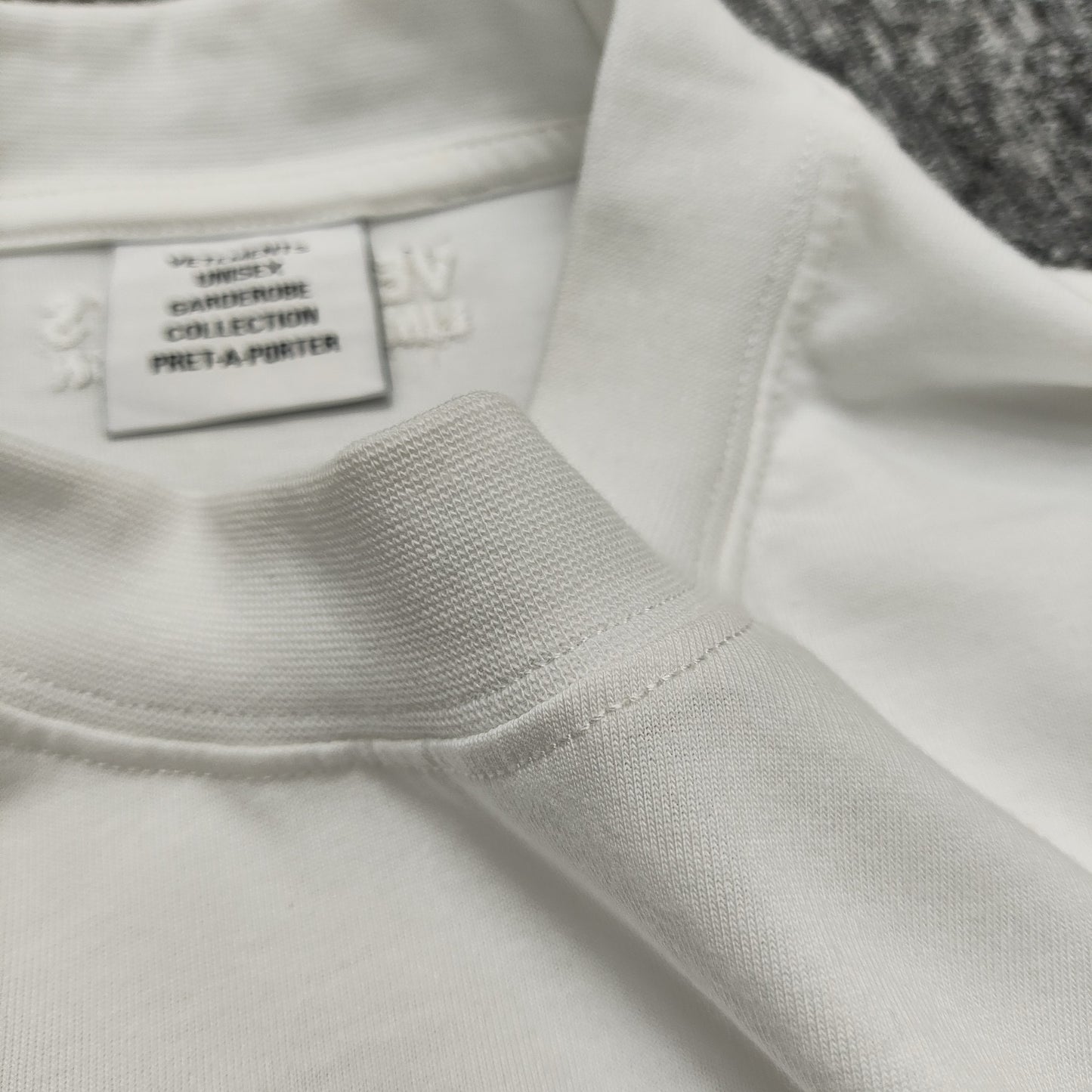 VETEMENTS White 'Limited Edition' T-Shirt