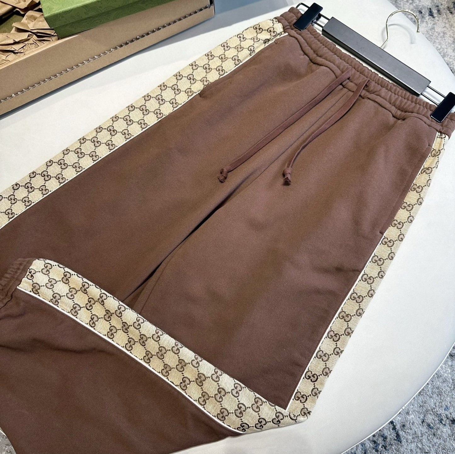 GUCCI COTTON JERSEY SWEATPANTS