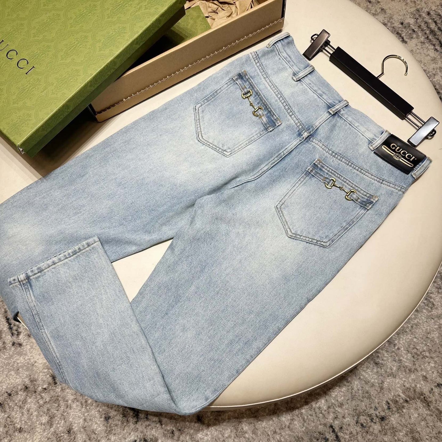 GUCCI TAPERED DENIM PANT