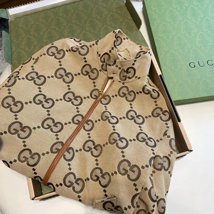 GUCCI JUMBO GG CANVAS JACKET