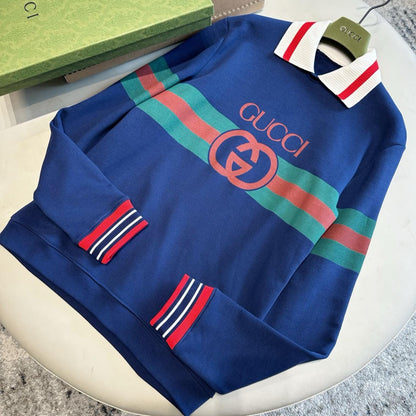 GUCCI  Interlocking G Rugby Shirt