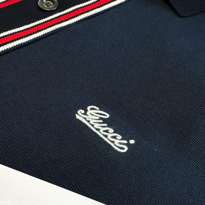 GUCCI COTTON JERSEY POLO SHIRT