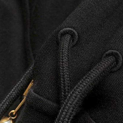 Louis Vuitton Embroidered Jersey Zip-Through Hoodie