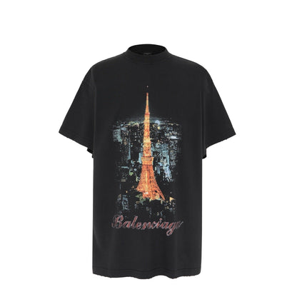 Balenciaga Tokyo Tower T-Shirt