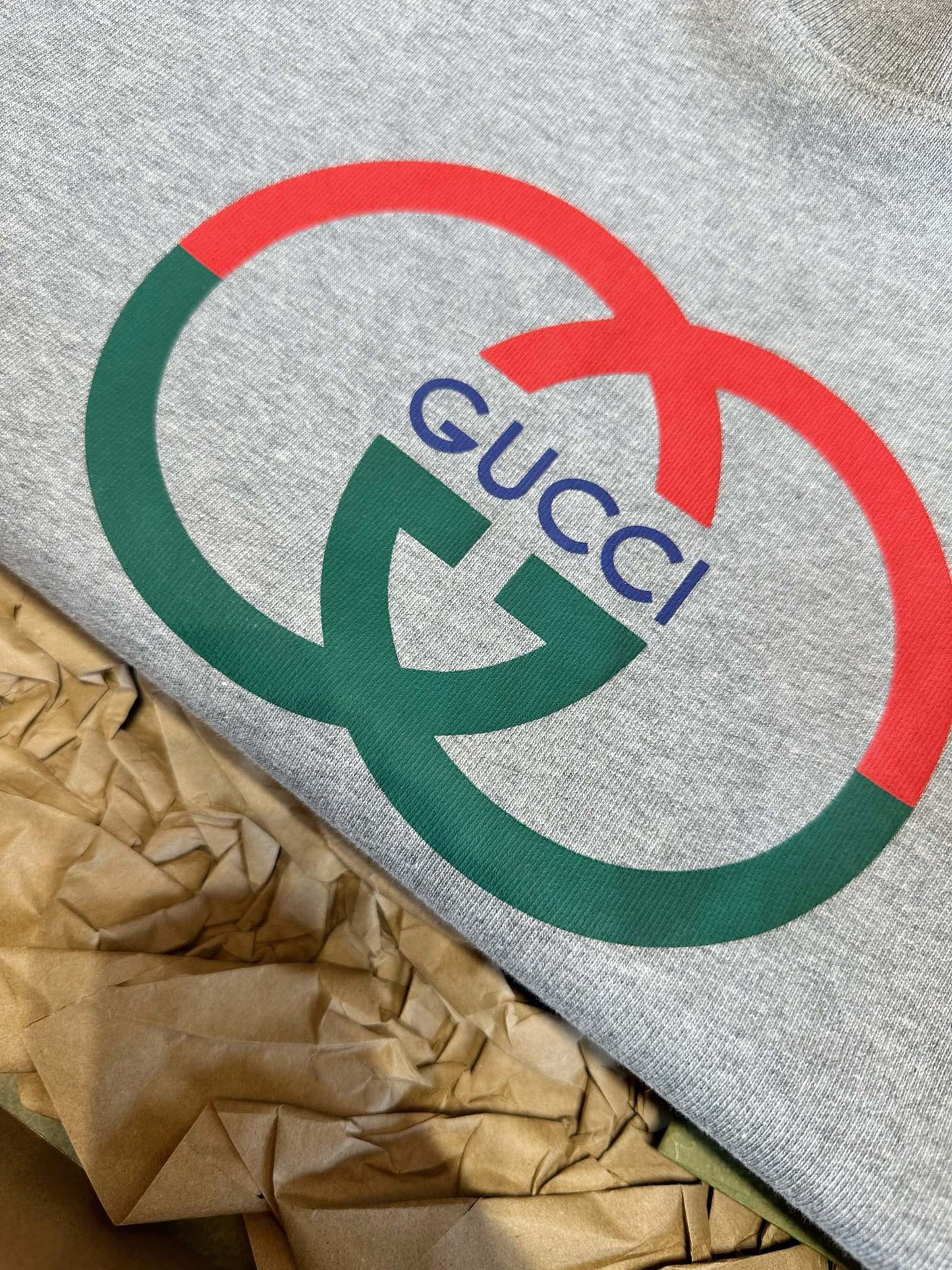 GUCCI COTTON JERSEY PRINTED SWEATSHIRT