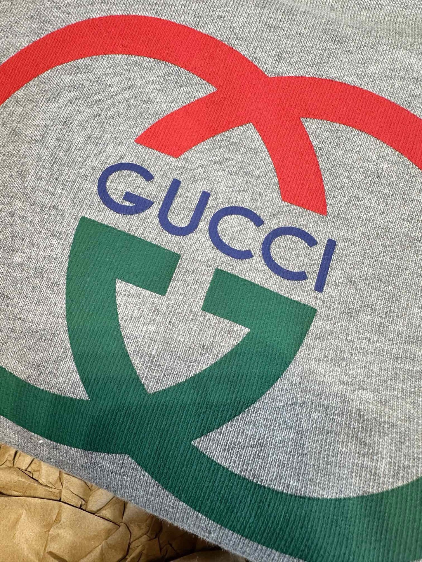 GUCCI COTTON JERSEY PRINTED SWEATSHIRT