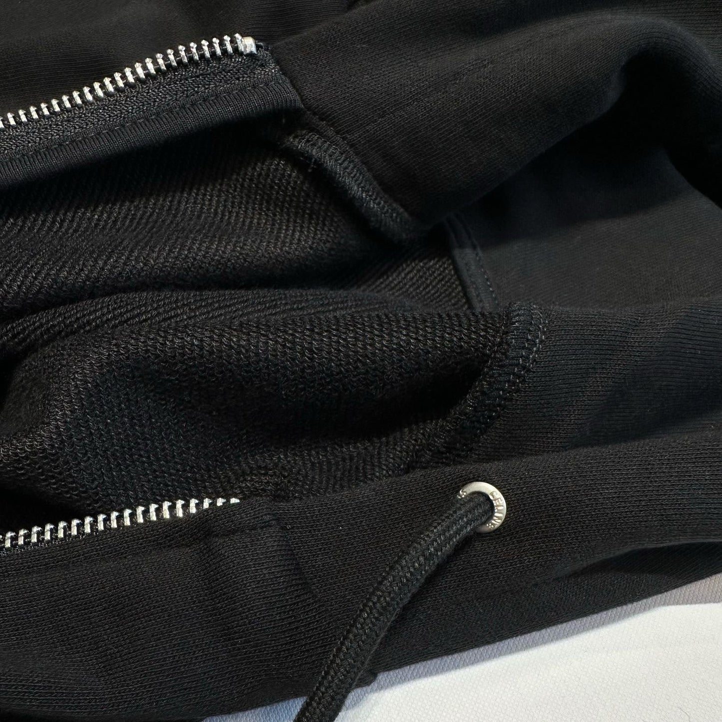 CELINE LOOSE TRIOMPHE HOODIE IN COTTON AND CASHMERE